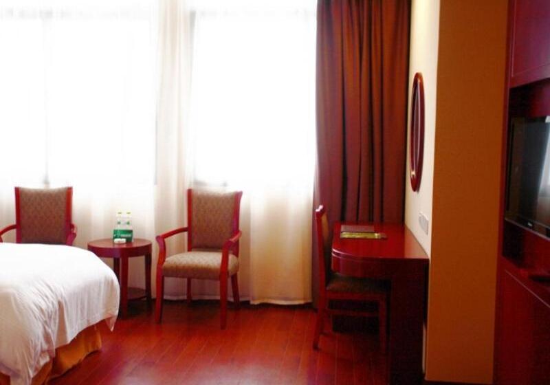 בית מלון כפרי Greentree Inn Jiangsu Huaian Xiangyu Avenue New Eco City Hexia Ancient Town Business