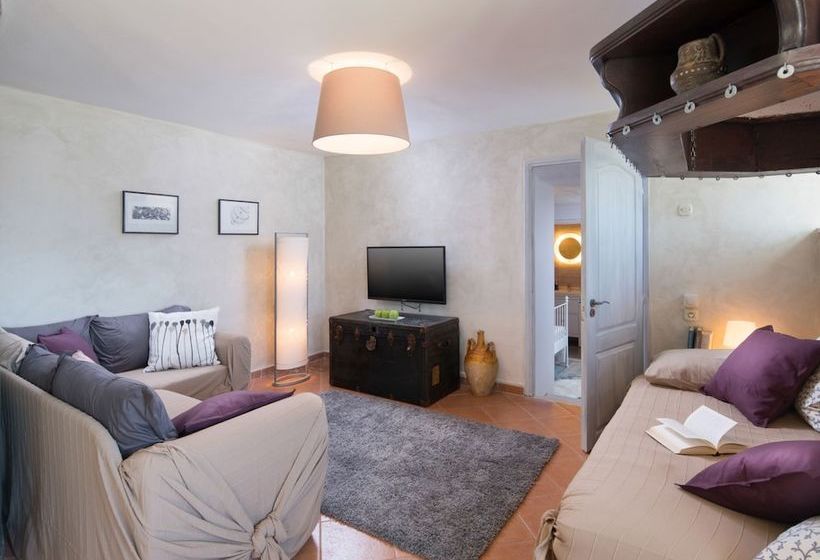 Surrounded By Beautiful Mediterranean Vegetation And The Crystal Clear Sea