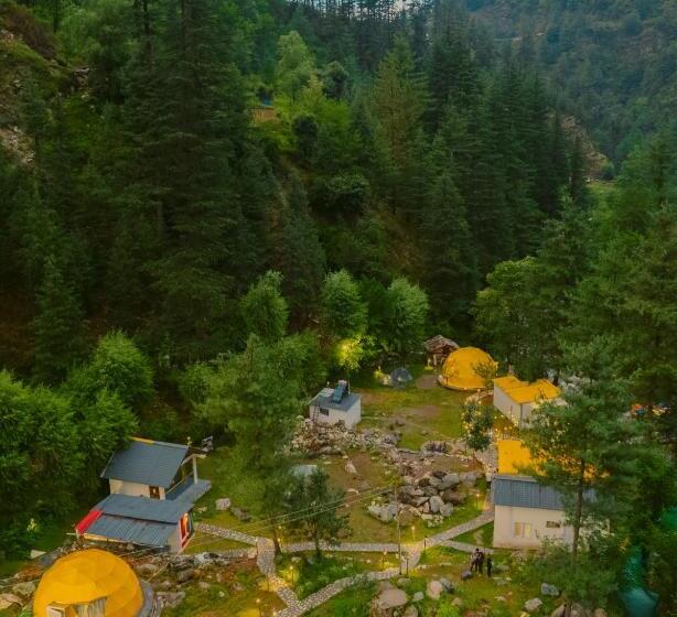 酒店 Whoopers Boutique Resort Jibhi