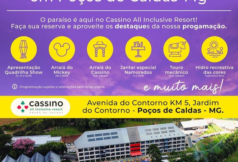 Cassino All Inclusive Resort Poços De Caldas