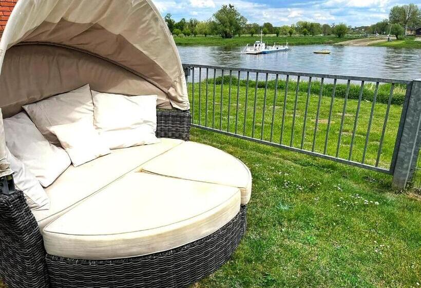 호텔 Elbterrasse Wörlitz