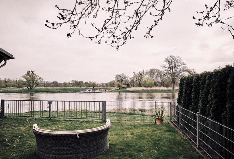 호텔 Elbterrasse Wörlitz