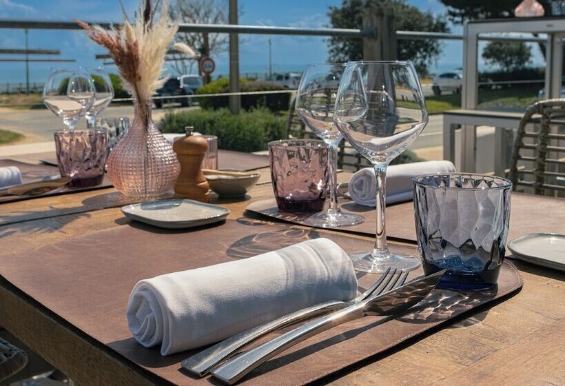 فندق Hôtel Restaurant Le Grand Large   Face à La Plage   Ile De Ré