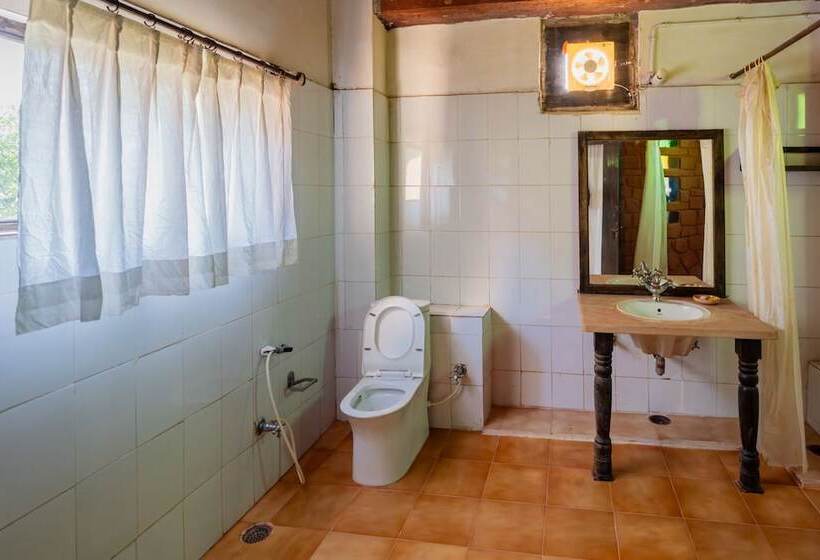 בית מלון כפרי The Desert Haveli Resort And Camp