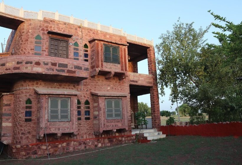 בית מלון כפרי The Desert Haveli Resort And Camp