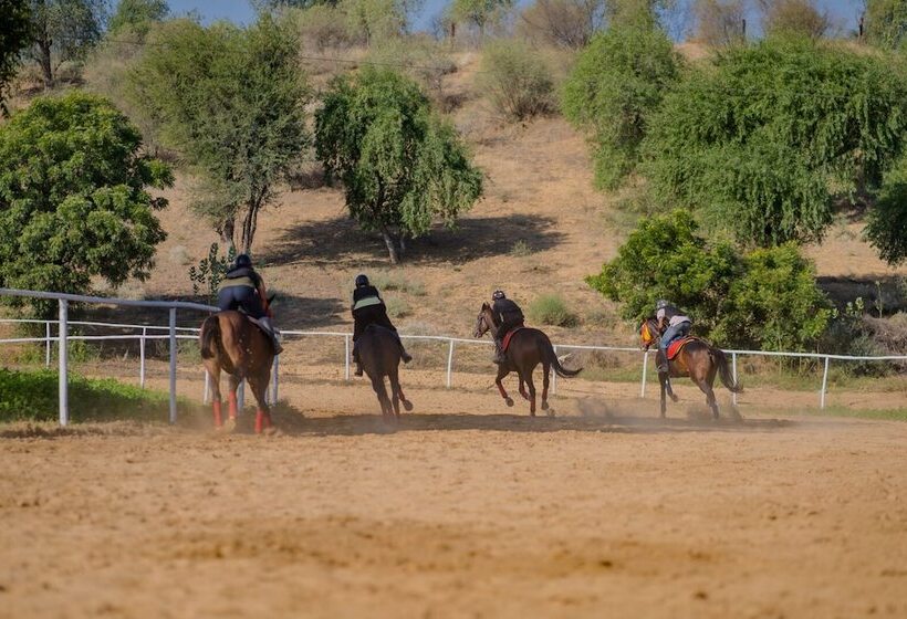 בית מלון כפרי The Desert Haveli Resort And Camp