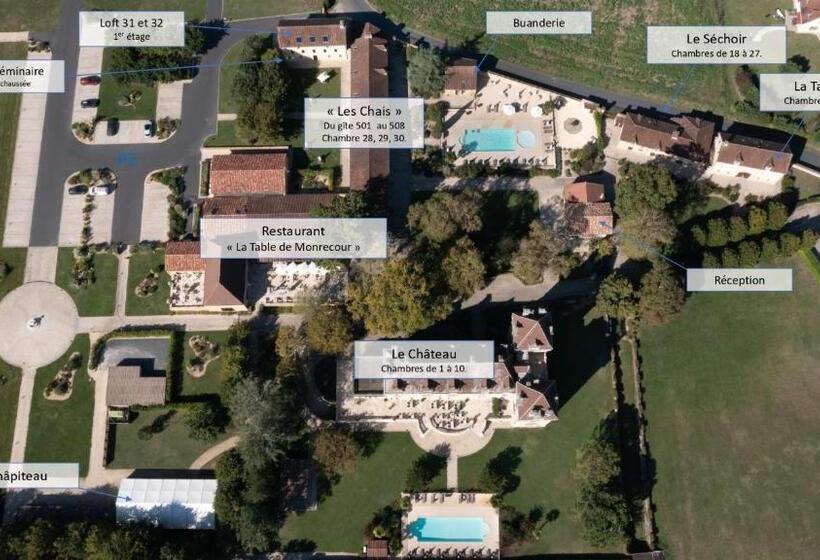 ホテル Domaine De Monrecour   Hôtel & Restaurant   Proche De Sarlat