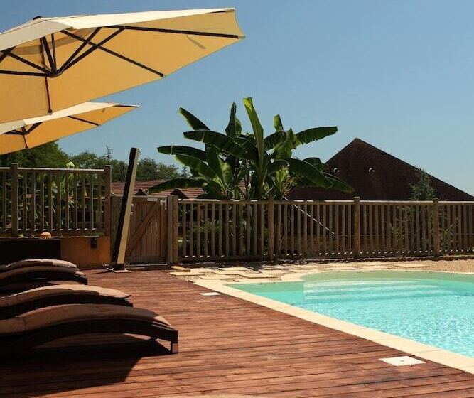 בית מלון כפרי Hôtel Le Clos Roussillon