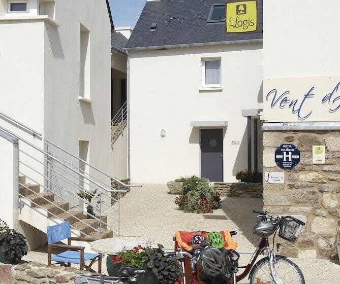 ホテル Logis Hôtel Vent D Iroise