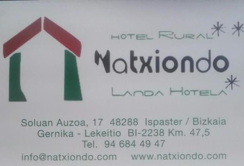 교외 호텔 Rural Natxiondo