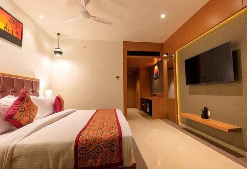 בית מלון כפרי Lords Eco Inn Jamnagar - Apple Gate