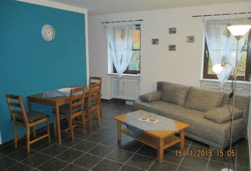 ホテル Reiterhof Finkenmühle Fewo Krümel