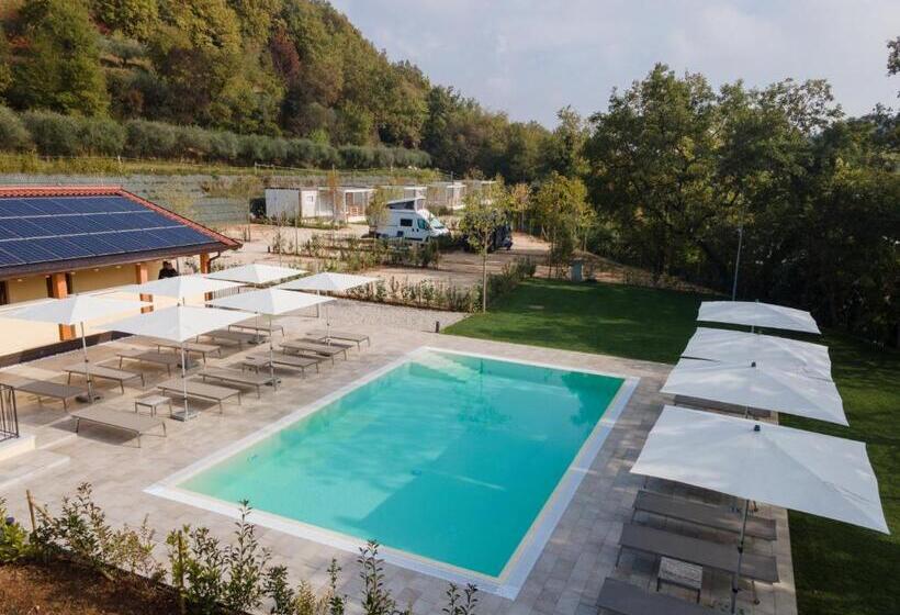 ホテル Agriturismo Agricamping Garda Natura