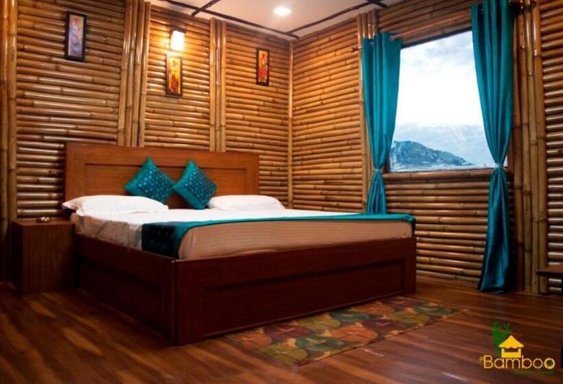 Bamboo Junction Resort   Kanatal, Valley & Mountain View