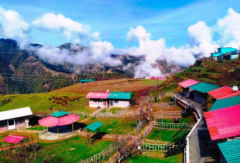 Bamboo Junction Resort   Kanatal, Valley & Mountain View
