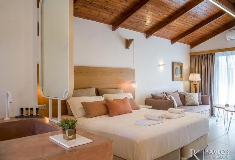 בית מלון כפרי Platanias Theros Suite By Creta Paradise