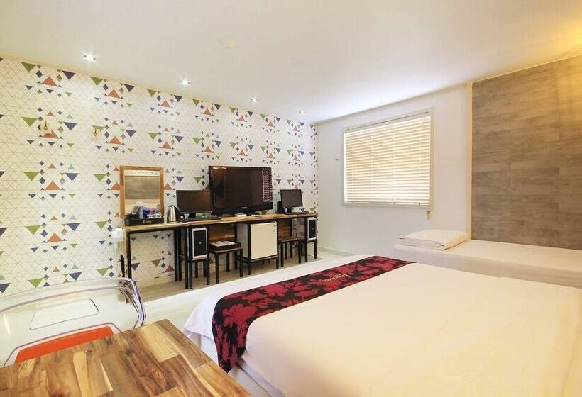 汽车旅馆  Gwangju Hanam Hotel E