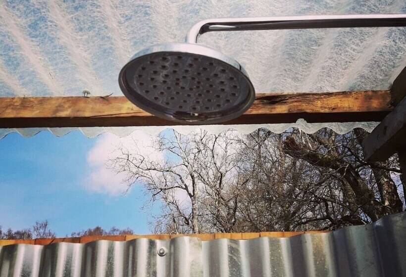 Cosy Woodland Off Grid Shepherds Hut   Hazel