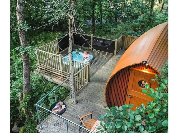 酒店 Riverbeds Lodges With Hot Tubs