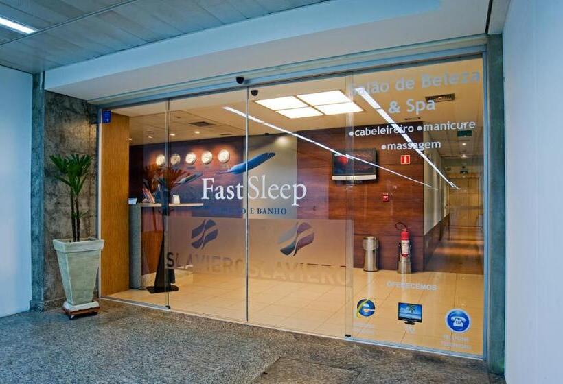 בית מלון כפרי Fast Sleep Guarulhos By Slaviero Hotéis