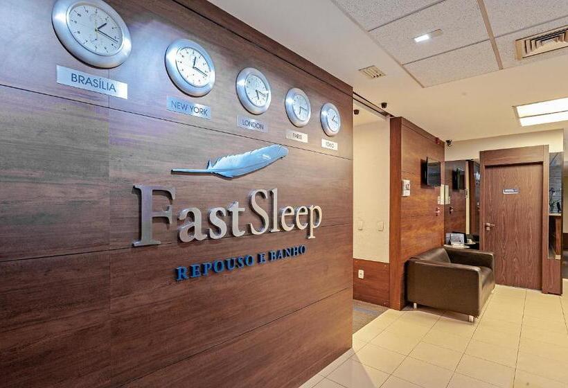 בית מלון כפרי Fast Sleep Guarulhos By Slaviero Hotéis
