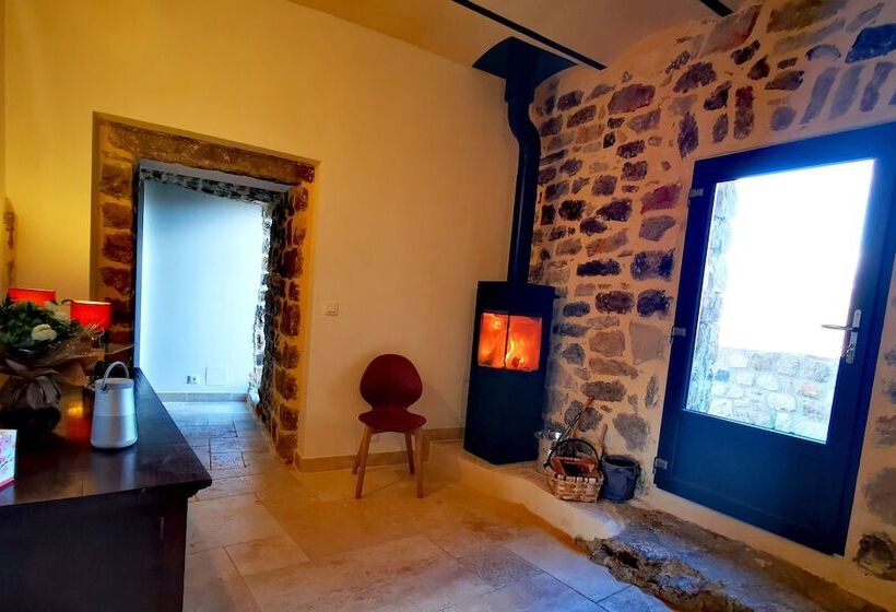 膳宿费 Magnifique Gîte En Pierres 6 Personnes Avec Piscine Privée Ardèche Plein Sud