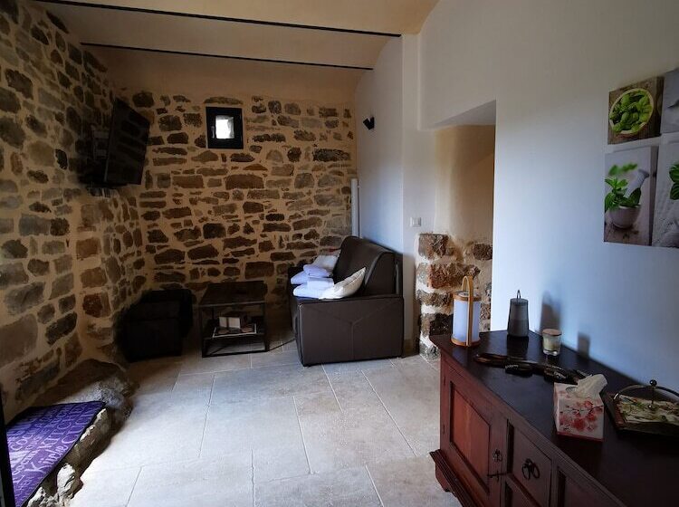 膳宿费 Magnifique Gîte En Pierres 6 Personnes Avec Piscine Privée Ardèche Plein Sud