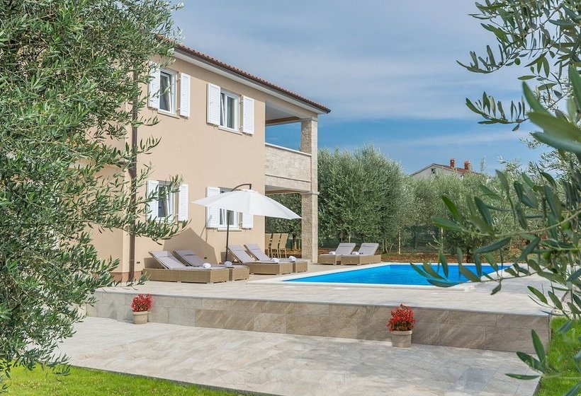 Modern Newly Built Villa In A Beautiful Location With Private Pool And Garden