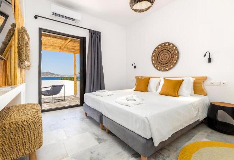 膳宿费 Omilos Beachfront House