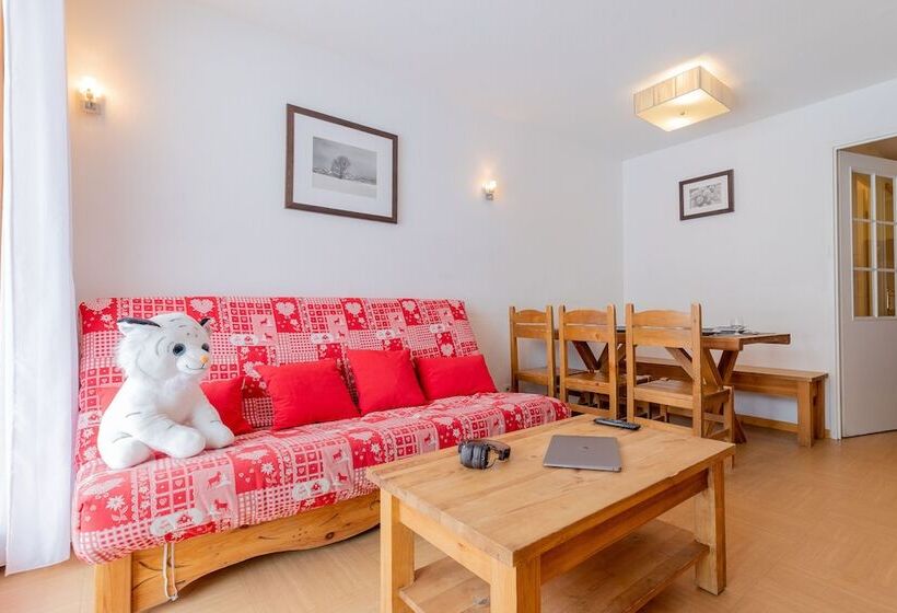 בית מלון כפרי Madame Vacances Residence Le Parc Des Airelles