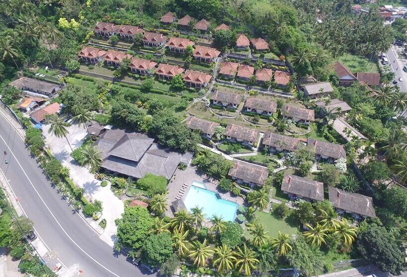 酒店 Puri Bunga Beach Cottages