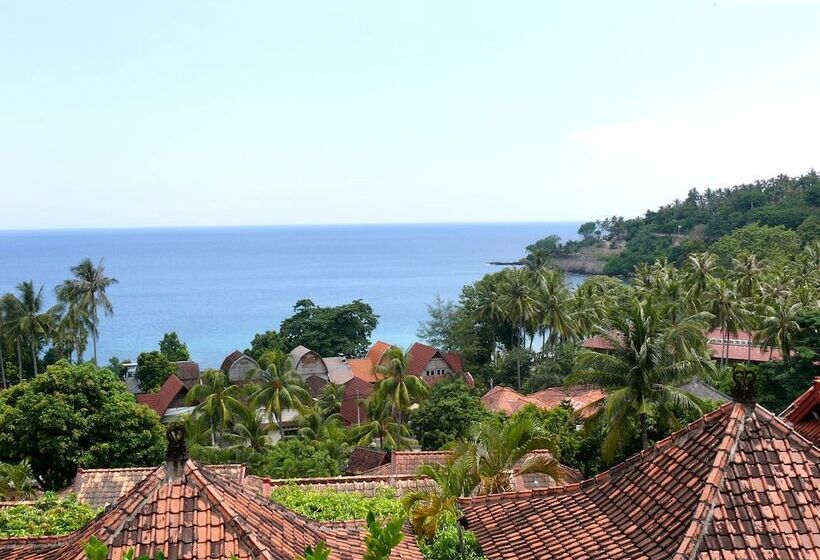 酒店 Puri Bunga Beach Cottages