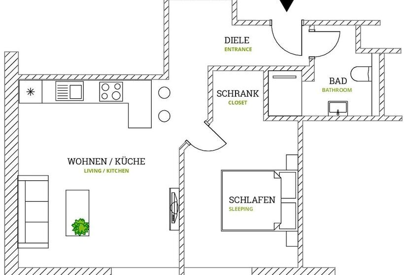 Aparthotel Glück Auf Düppelstrasse