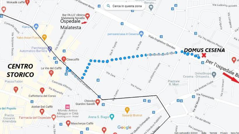 ベッドアンドブレックファースト Domus Cesena