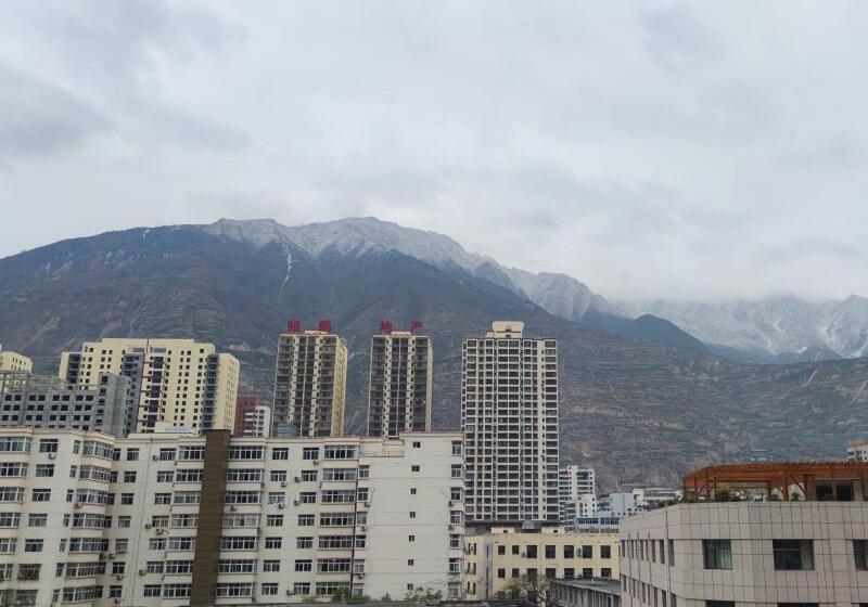 호텔 7days Inn Longnan Wudu Center