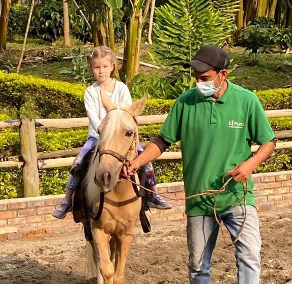 בית מלון כפרי Rancho Ecoturistico El Faro