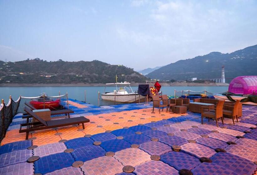 ホテル Le Roi Floating Huts & Eco Rooms Tehri