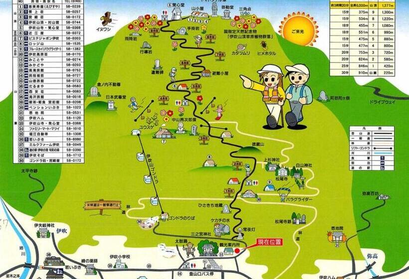 펜션 ゲストハウス メグルヤ 中山道柏原宿