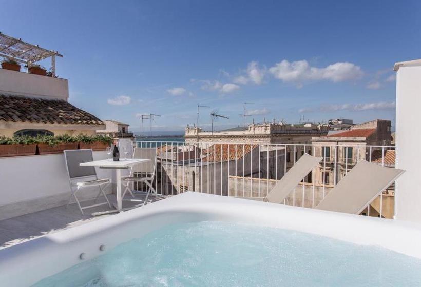 Пансион Affittacamere Ortygia Inn Rooms Con Terrazza Sul Mare E Jacuzzi