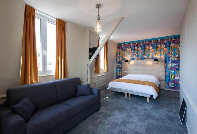 Отель Logis Hostellerie & Restaurant Du Marché