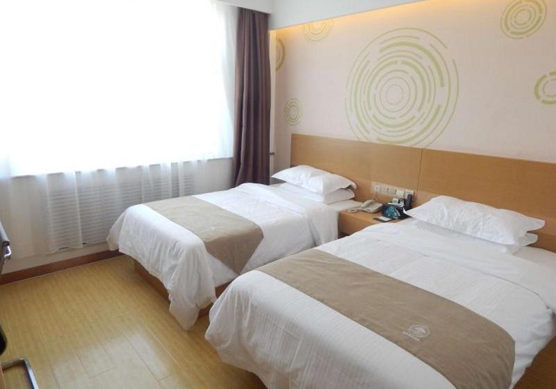 호텔 Greentree Inn Shijiazhuang Xinji City Shifu Street Express