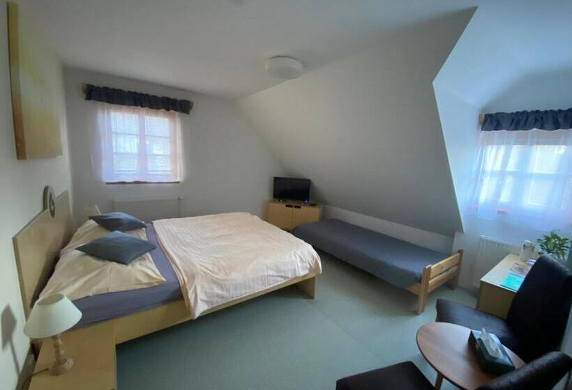 بنسيون Penzion A Restaurace Grunt