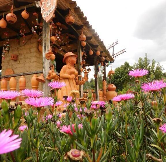 ユースホステル Posada El Artesano De Raquira
