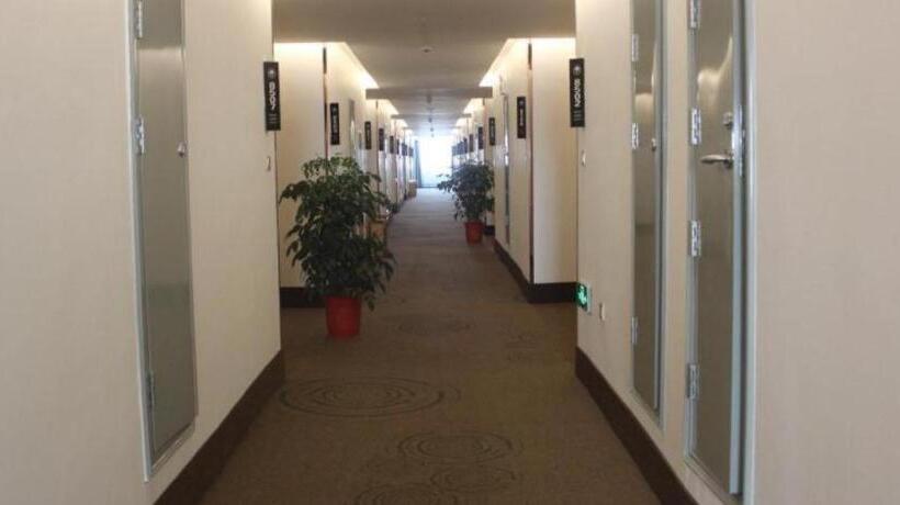 בית מלון כפרי Greentree Inn Shandong Heze Caoxian Zhuangzhai Town Oriental Times City Business