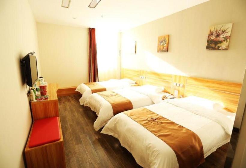 호텔 Thank Inn Hebei Shijiazhuang Pingshan Zhongshan Xi Road