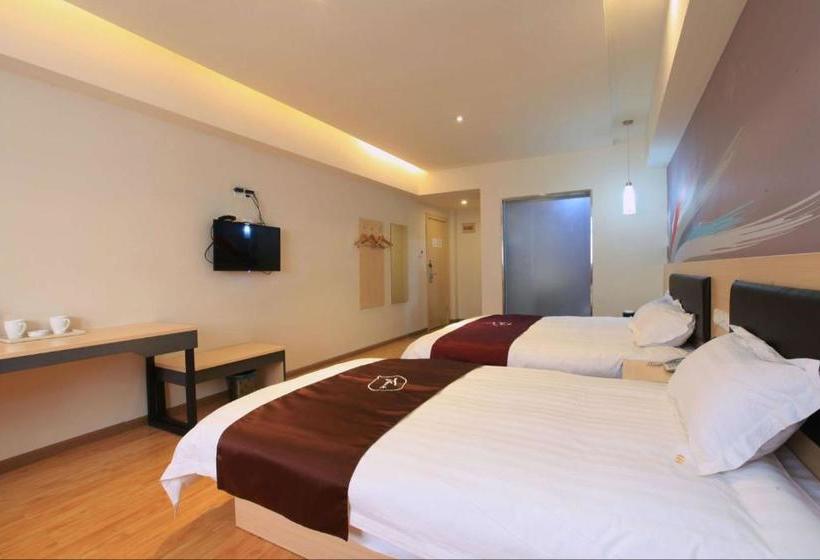 ホテル Thank Inn  Sichuan Ya An Hanyuan County Jiuxiang Bus Station