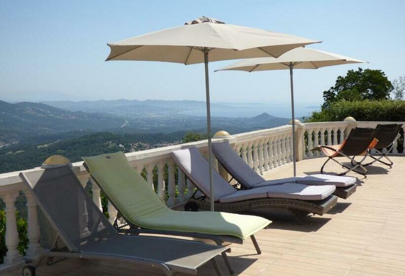 ベッドアンドブレックファースト Chambres D Hôtes Vue Mer L Estérel Panoramique