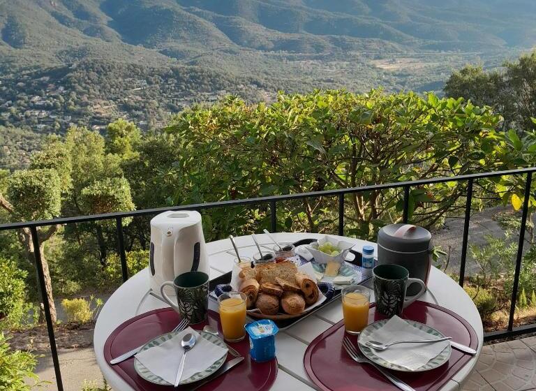 ベッドアンドブレックファースト Chambres D Hôtes Vue Mer L Estérel Panoramique