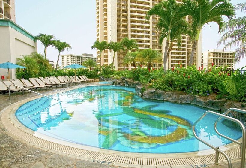 בית מלון כפרי Hilton Grand Vacations Club At Hilton Hawaiian Village