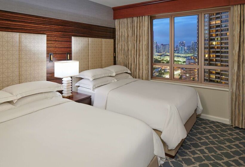 בית מלון כפרי Hilton Grand Vacations Club Grand Waikikian Honolulu